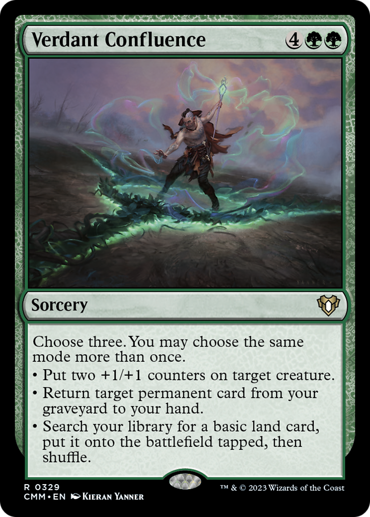 Verdant Confluence [Commander Masters] | Jomio and Rueliete's Cards and Comics