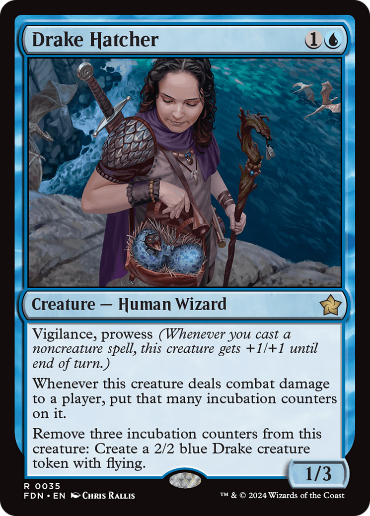 Drake Hatcher [Foundations] | Jomio and Rueliete's Cards and Comics