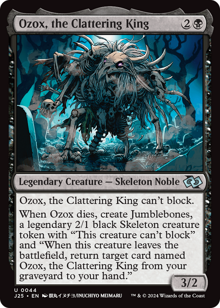 Ozox, the Clattering King (Anime) [Foundations Jumpstart] | Jomio and Rueliete's Cards and Comics