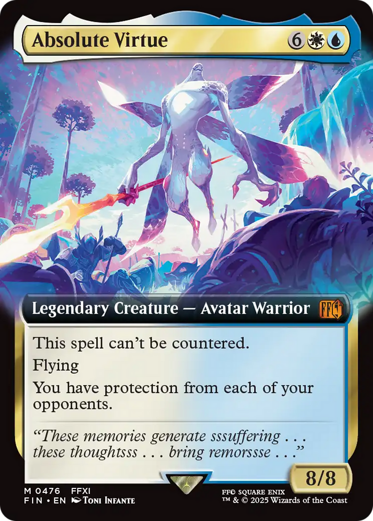 Absolute Virtue (Extended Art) [FINAL FANTASY] | Jomio and Rueliete's Cards and Comics