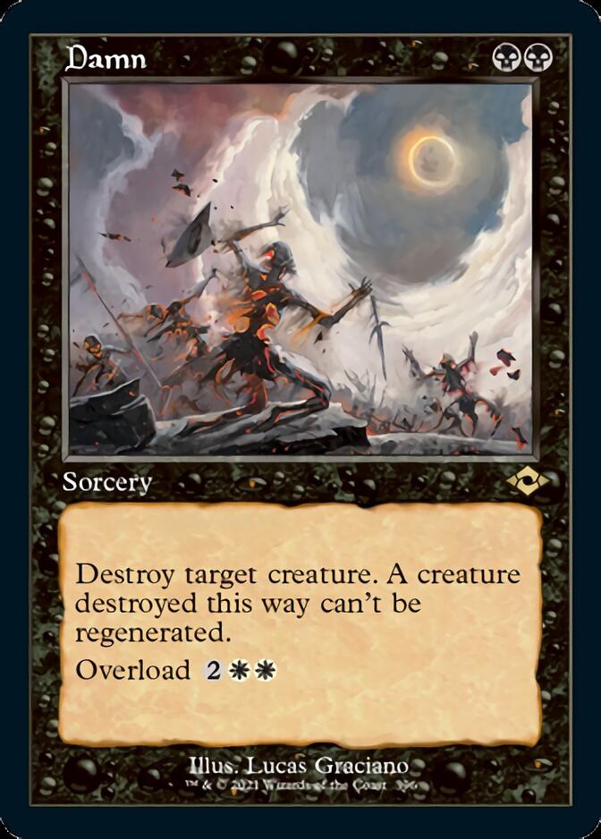 Damn (Retro) [Modern Horizons 2] | Jomio and Rueliete's Cards and Comics