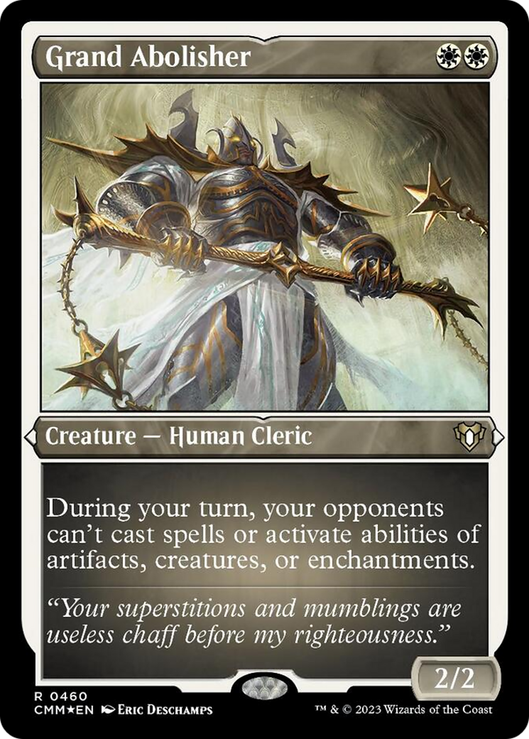 Grand Abolisher (Foil Etched) [Commander Masters] | Jomio and Rueliete's Cards and Comics