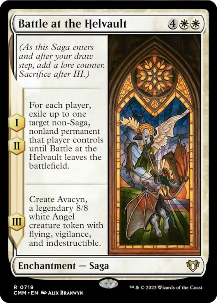 Battle at the Helvault [Commander Masters] | Jomio and Rueliete's Cards and Comics