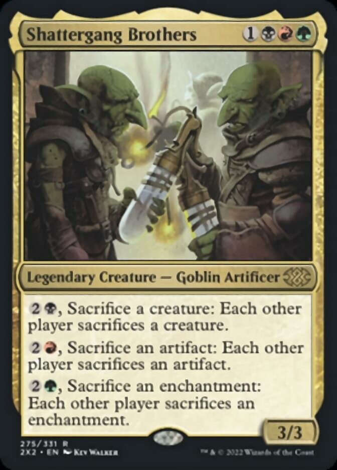 Shattergang Brothers [Double Masters 2022] | Jomio and Rueliete's Cards and Comics