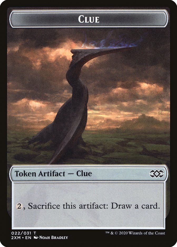 Clue Token [Double Masters Tokens] | Jomio and Rueliete's Cards and Comics