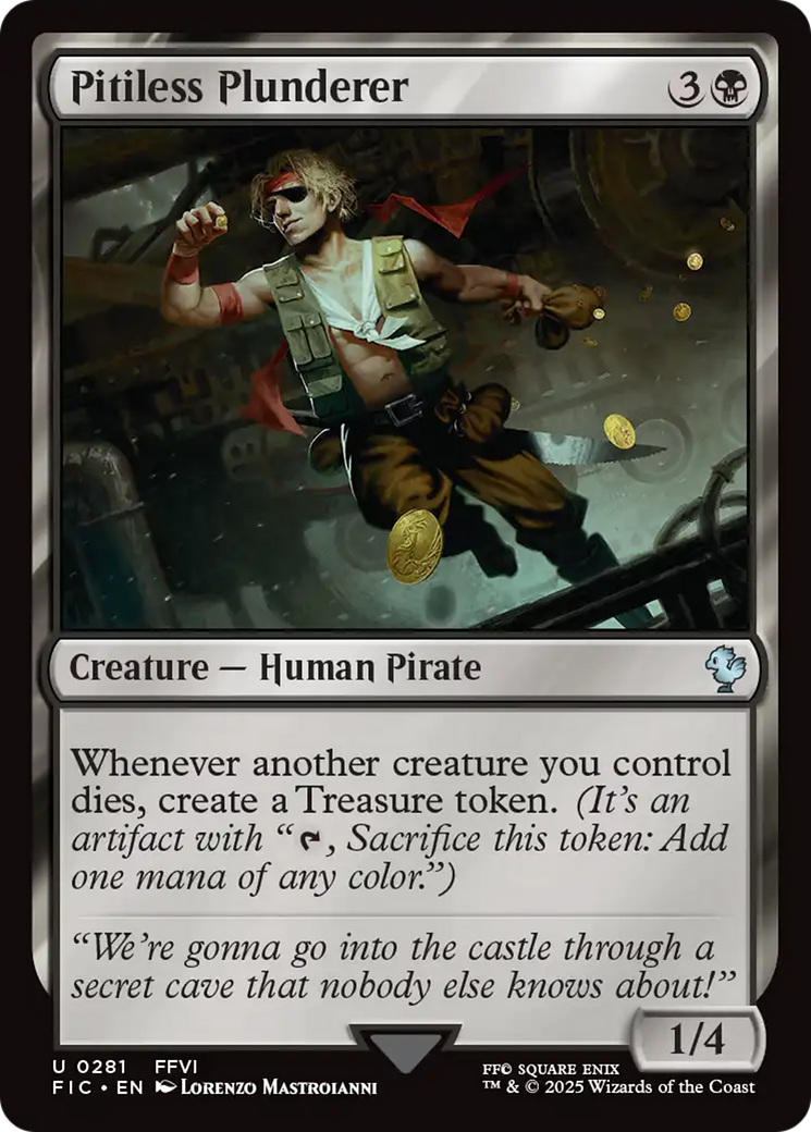Pitiless Plunderer [FINAL FANTASY Commander] | Jomio and Rueliete's Cards and Comics
