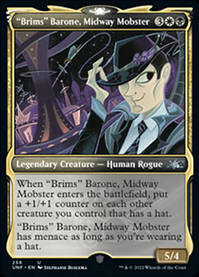 "Brims" Barone, Midway Mobster (Showcase) [Unfinity] | Jomio and Rueliete's Cards and Comics