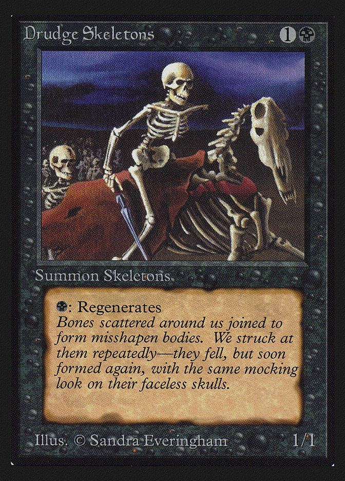 Drudge Skeletons [International Collectors' Edition] | Jomio and Rueliete's Cards and Comics