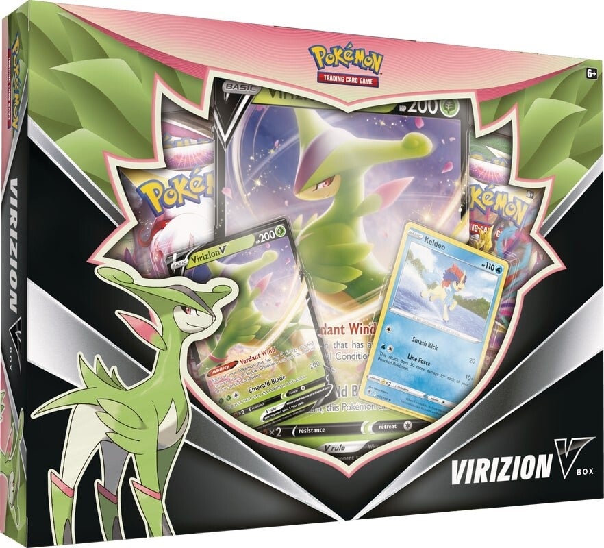 Virizion V Box | Jomio and Rueliete's Cards and Comics