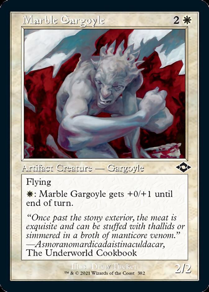 Marble Gargoyle (Retro Foil Etched) [Modern Horizons 2] | Jomio and Rueliete's Cards and Comics