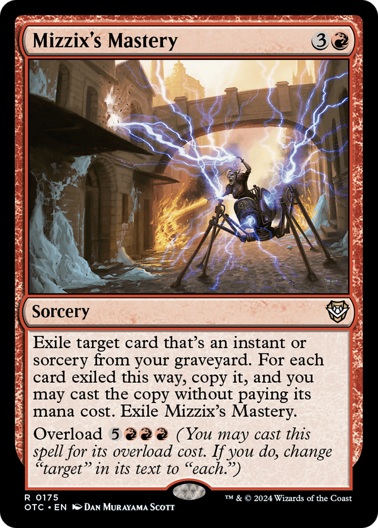 Mizzix's Mastery [Outlaws of Thunder Junction Commander] | Jomio and Rueliete's Cards and Comics