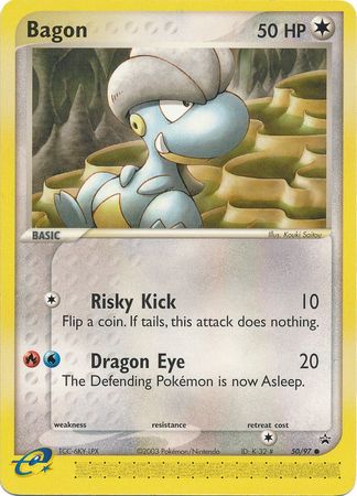 Bagon (50/97) (Promo) [League & Championship Cards] | Jomio and Rueliete's Cards and Comics