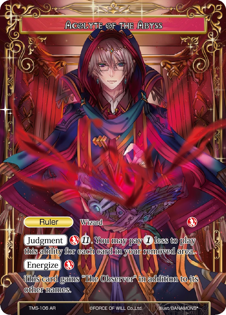 Acolyte of the Abyss // Alisaris, the Demon of Calamity (TMS-106 AR) [Promo Cards] | Jomio and Rueliete's Cards and Comics