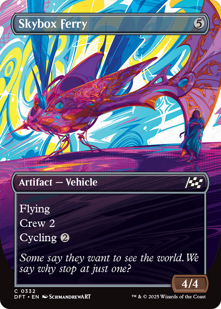 Skybox Ferry (Borderless) [Aetherdrift] | Jomio and Rueliete's Cards and Comics