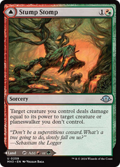 Stump Stomp // Burnwillow Clearing [Modern Horizons 3] | Jomio and Rueliete's Cards and Comics