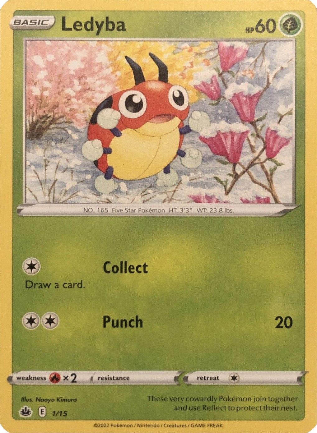 Ledyba (1/15) [McDonald's Promos: Match Battle] | Jomio and Rueliete's Cards and Comics
