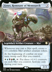 Urtet, Remnant of Memnarch (Extended Art) [Phyrexia: All Will Be One Commander] | Jomio and Rueliete's Cards and Comics