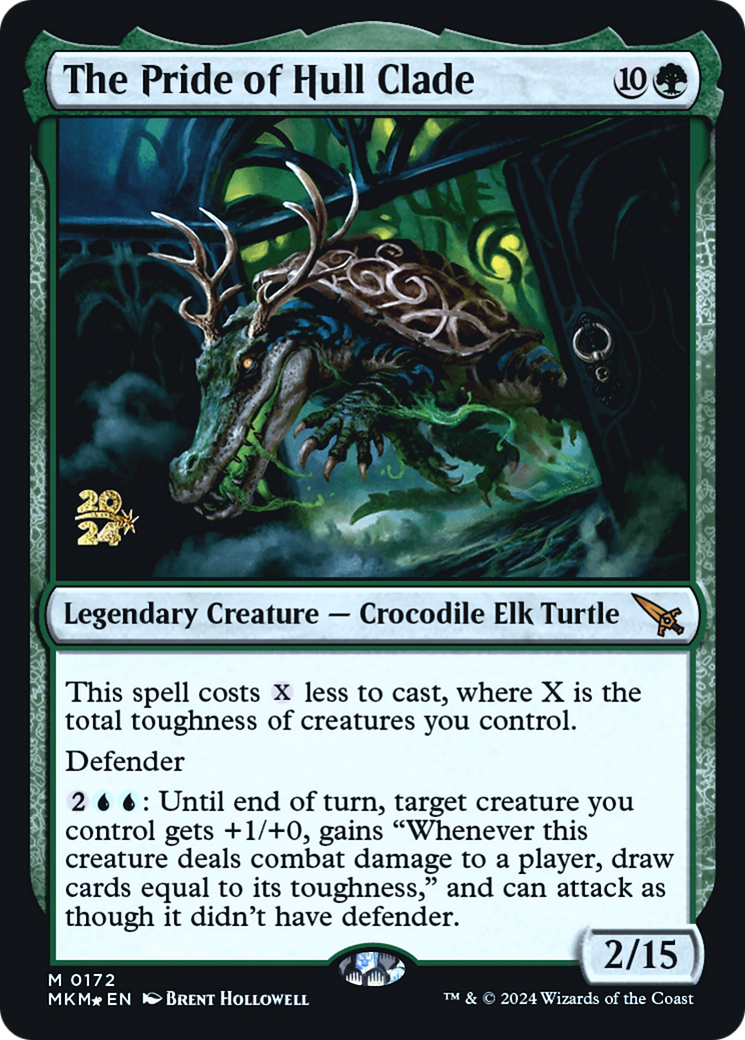 The Pride of Hull Clade [Murders at Karlov Manor Prerelease Promos] | Jomio and Rueliete's Cards and Comics