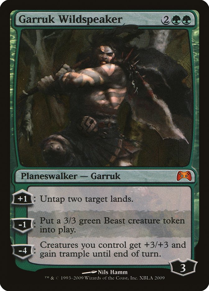 Garruk Wildspeaker (Duels of the Planeswalkers Promos) [Duels of the Planeswalkers Promos 2009] | Jomio and Rueliete's Cards and Comics