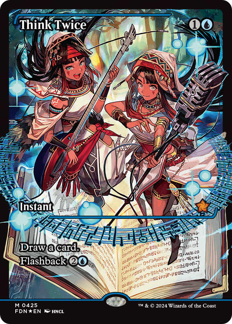 Think Twice (Showcase) [Foundations] | Jomio and Rueliete's Cards and Comics