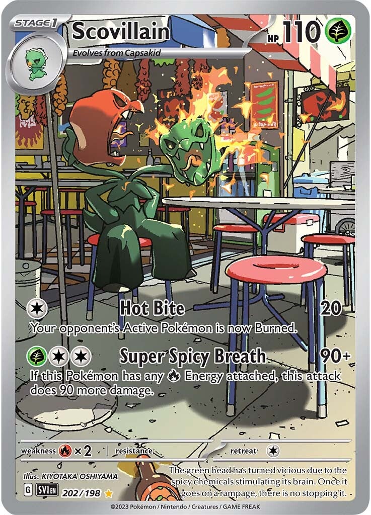 Scovillain (202/198) [Scarlet & Violet: Base Set] | Jomio and Rueliete's Cards and Comics