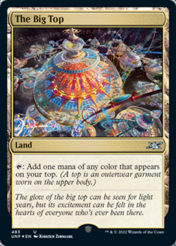 The Big Top (Galaxy Foil) [Unfinity] | Jomio and Rueliete's Cards and Comics