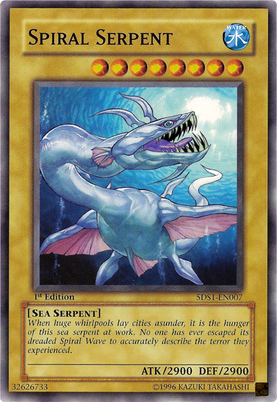Spiral Serpent [5DS1-EN007] Common | Jomio and Rueliete's Cards and Comics
