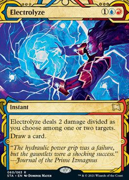 Electrolyze (Foil Etched) [Strixhaven: Mystical Archive] | Jomio and Rueliete's Cards and Comics
