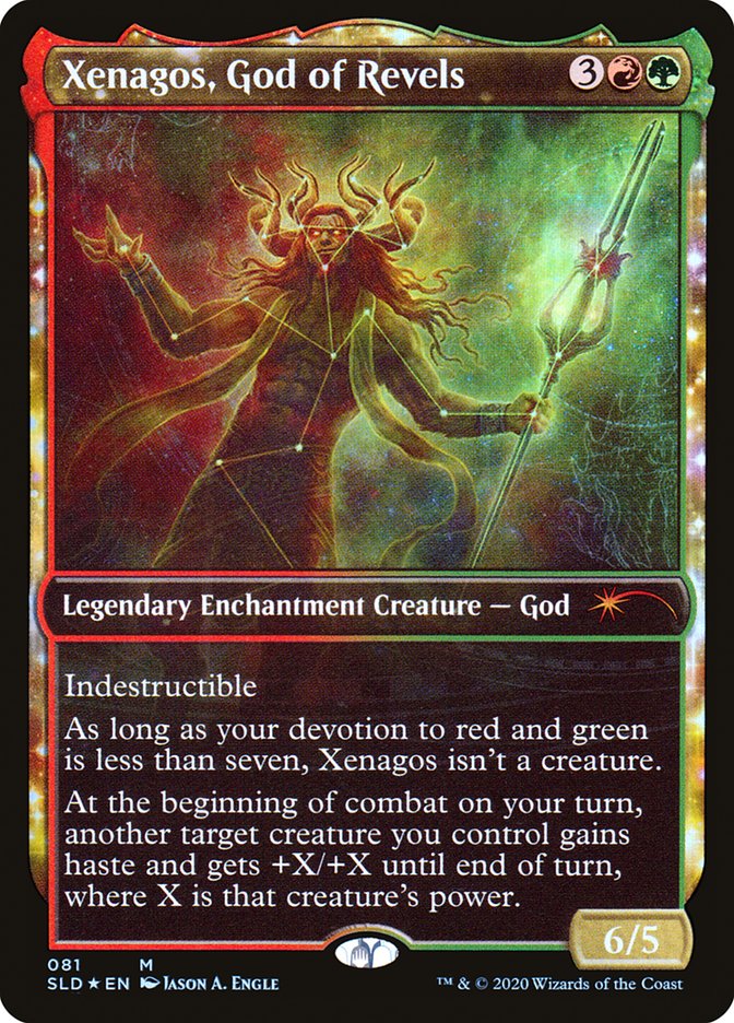 Xenagos, God of Revels [Secret Lair Drop Series] | Jomio and Rueliete's Cards and Comics
