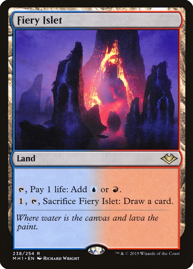 Fiery Islet [Modern Horizons] | Jomio and Rueliete's Cards and Comics