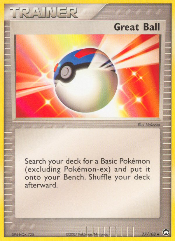 Great Ball (77/108) [EX: Power Keepers] | Jomio and Rueliete's Cards and Comics