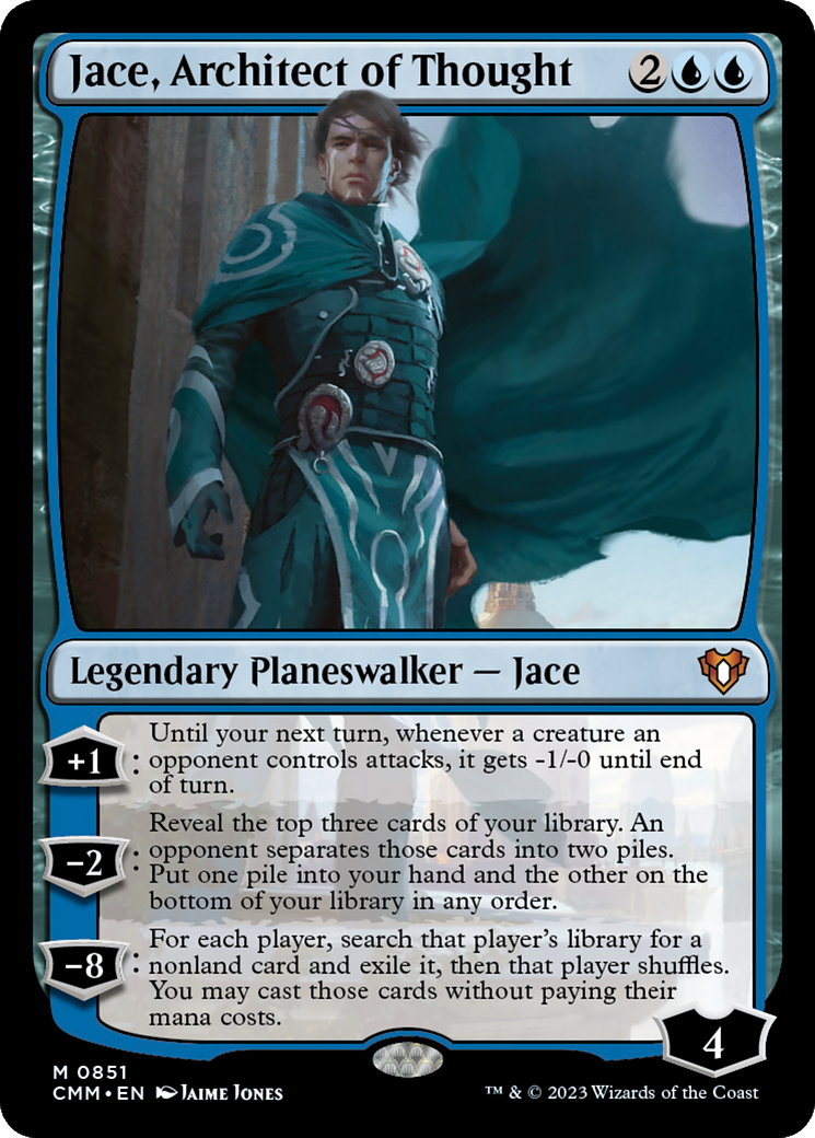 Jace, Architect of Thought [Commander Masters] | Jomio and Rueliete's Cards and Comics