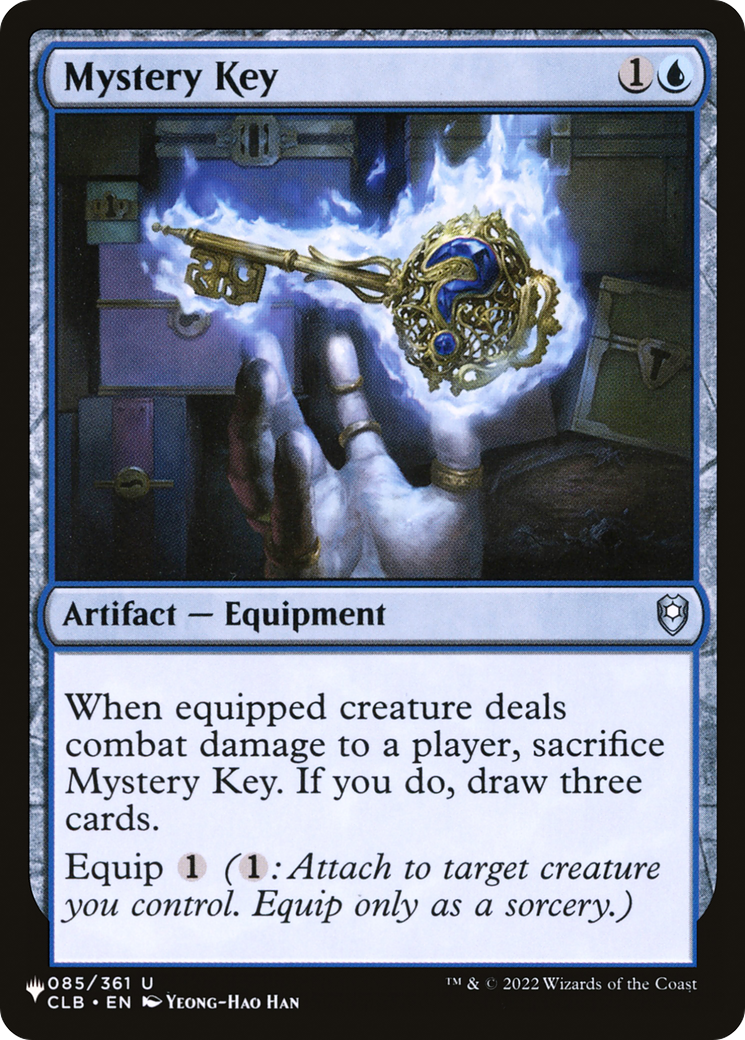 Mystery Key [The List] | Jomio and Rueliete's Cards and Comics