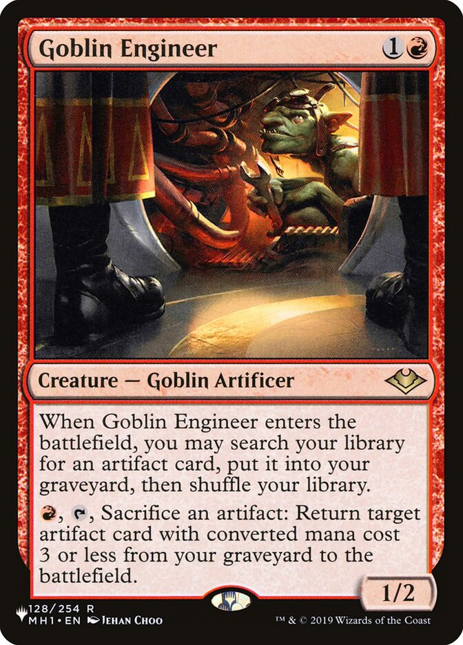 Goblin Engineer [Secret Lair: Heads I Win, Tails You Lose] | Jomio and Rueliete's Cards and Comics