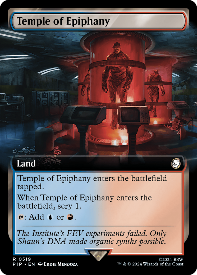 Temple of Epiphany (Extended Art) [Fallout] | Jomio and Rueliete's Cards and Comics