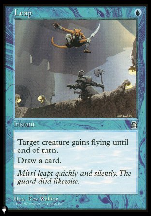 Leap [The List] | Jomio and Rueliete's Cards and Comics