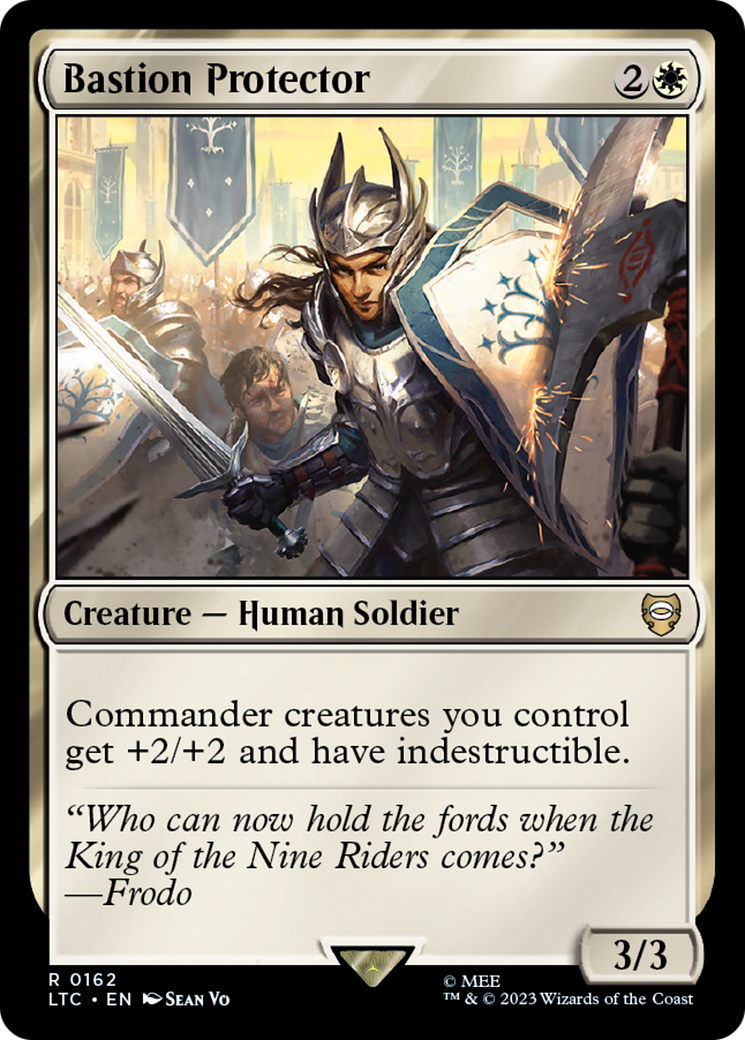 Bastion Protector [The Lord of the Rings: Tales of Middle-Earth Commander] | Jomio and Rueliete's Cards and Comics