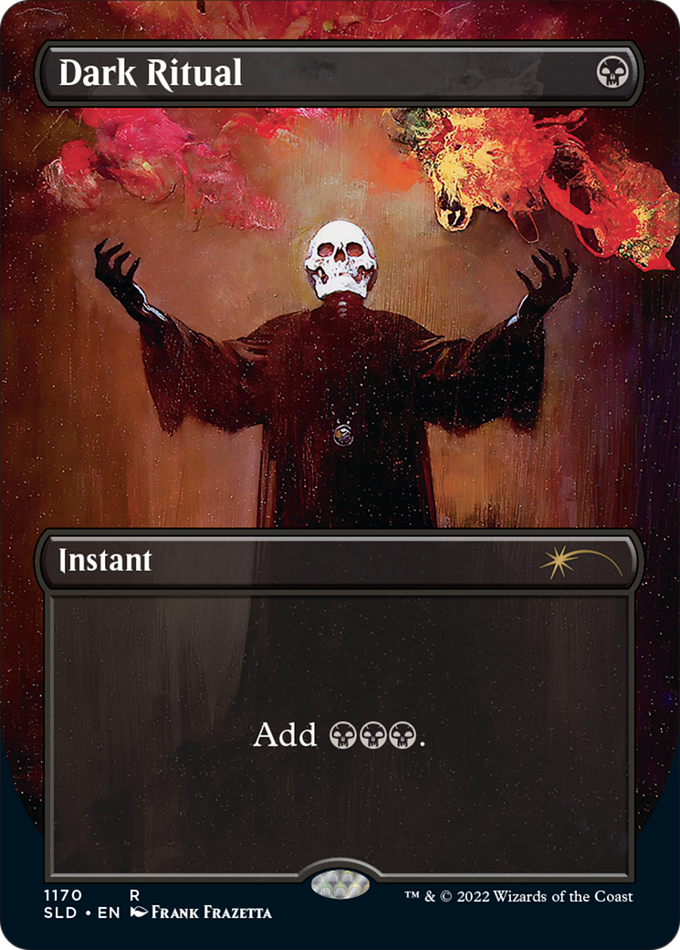 Dark Ritual (Borderless) [Secret Lair Drop Series] | Jomio and Rueliete's Cards and Comics