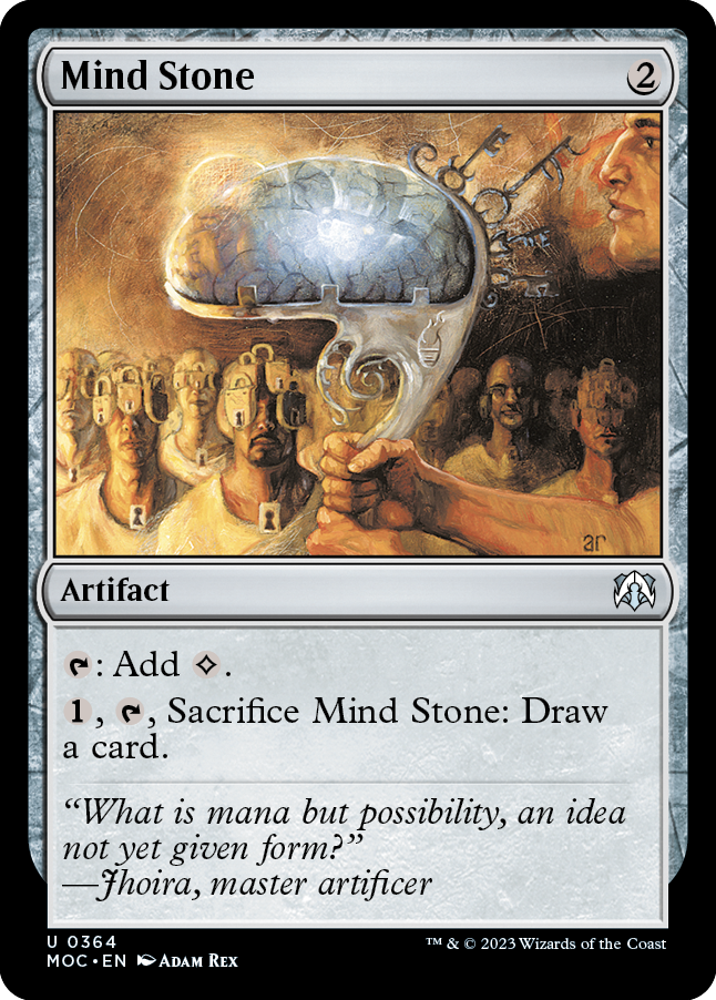 Mind Stone [March of the Machine Commander] | Jomio and Rueliete's Cards and Comics