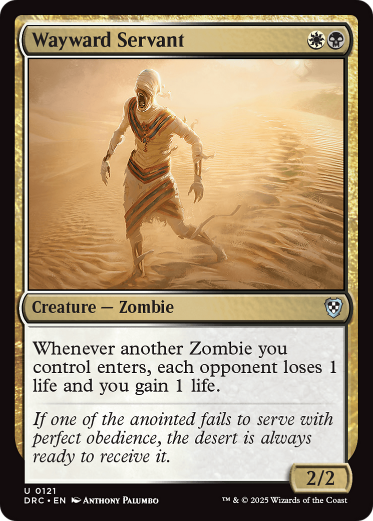 Wayward Servant [Aetherdrift Commander] | Jomio and Rueliete's Cards and Comics
