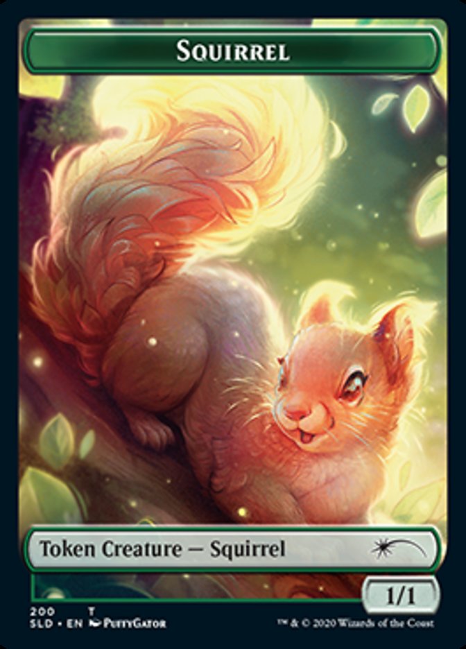 Squirrel Token [Secret Lair Drop Series] | Jomio and Rueliete's Cards and Comics