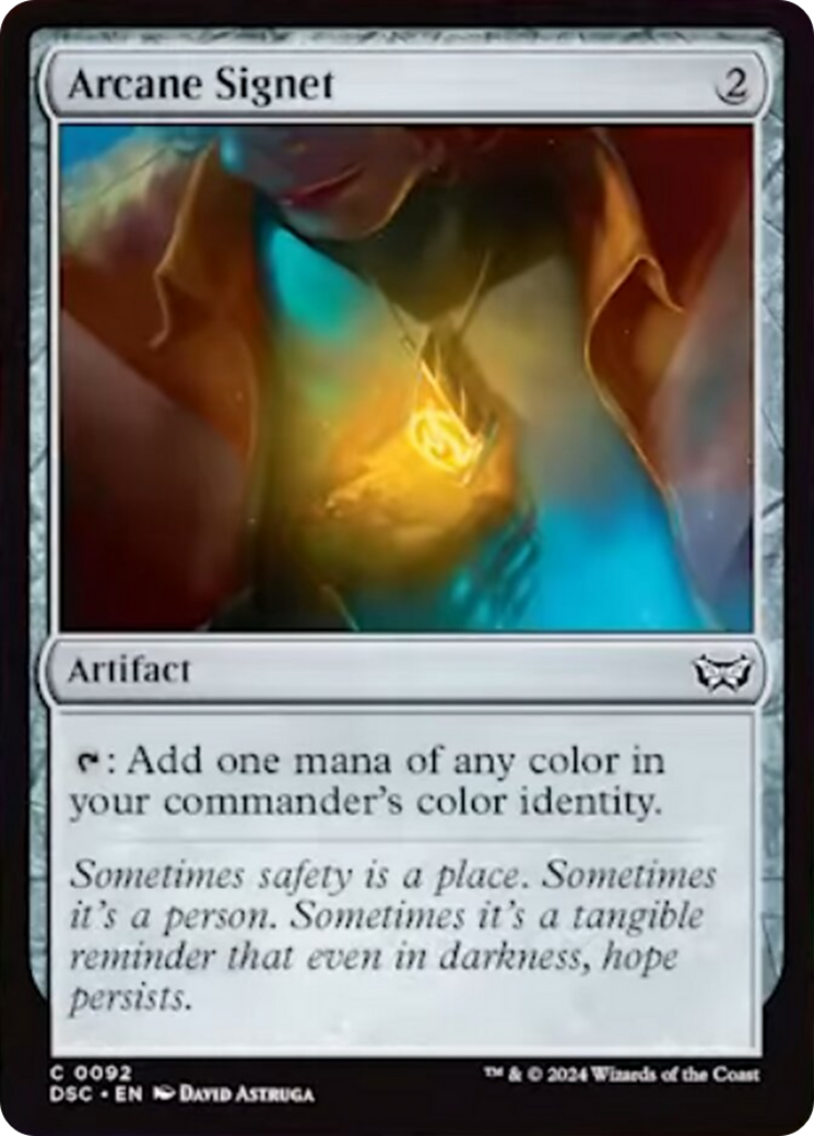 Arcane Signet [Duskmourn: House of Horror Commander] | Jomio and Rueliete's Cards and Comics