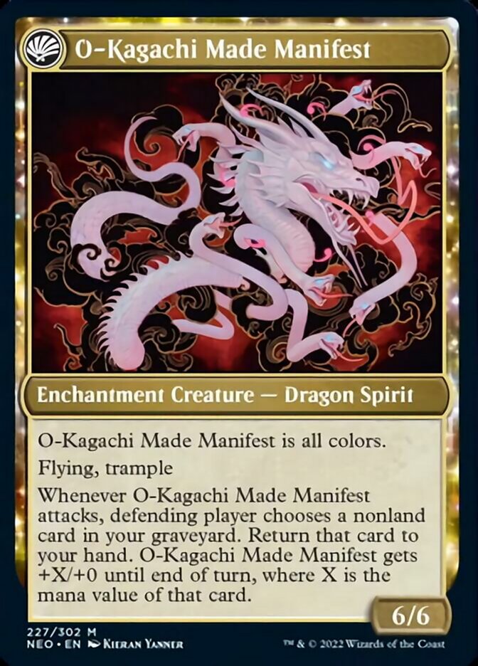 The Kami War // O-Kagachi Made Manifest [Kamigawa: Neon Dynasty] | Jomio and Rueliete's Cards and Comics