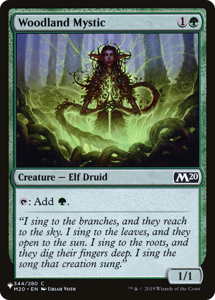 Woodland Mystic [The List] | Jomio and Rueliete's Cards and Comics