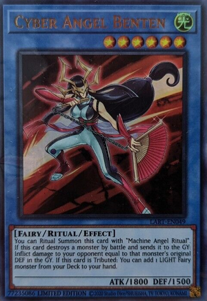 Cyber Angel Benten [LART-EN049] Ultra Rare | Jomio and Rueliete's Cards and Comics