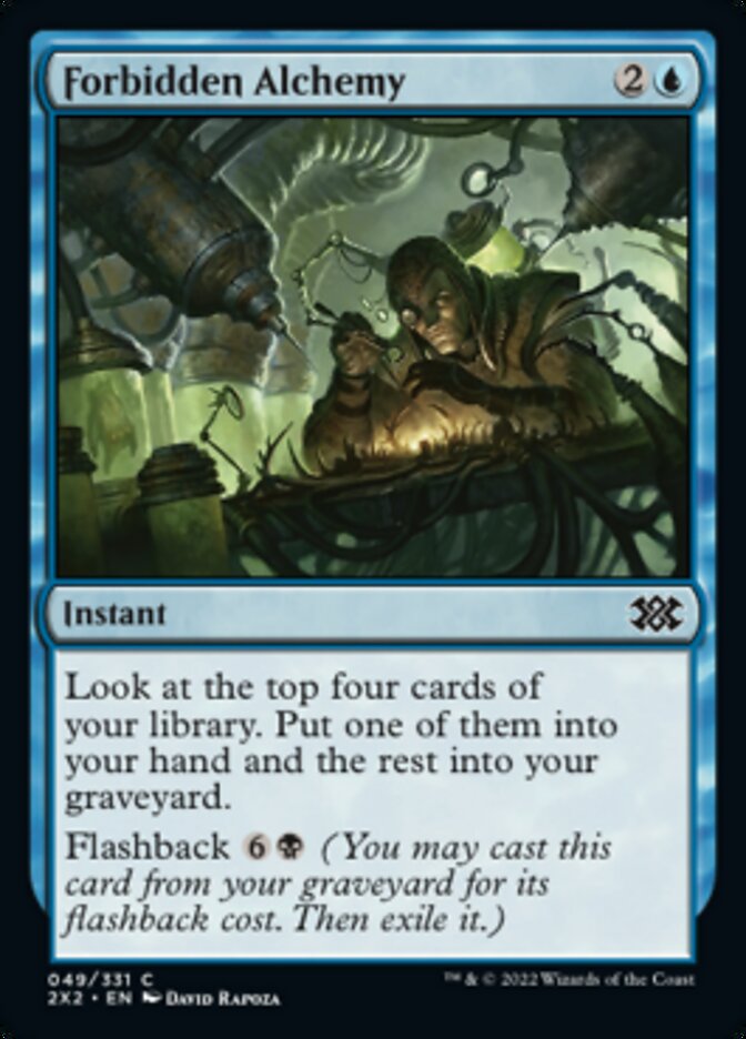 Forbidden Alchemy [Double Masters 2022] | Jomio and Rueliete's Cards and Comics
