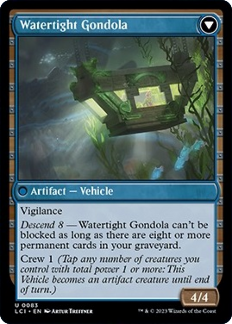 Waterlogged Hulk // Watertight Gondola [The Lost Caverns of Ixalan] | Jomio and Rueliete's Cards and Comics