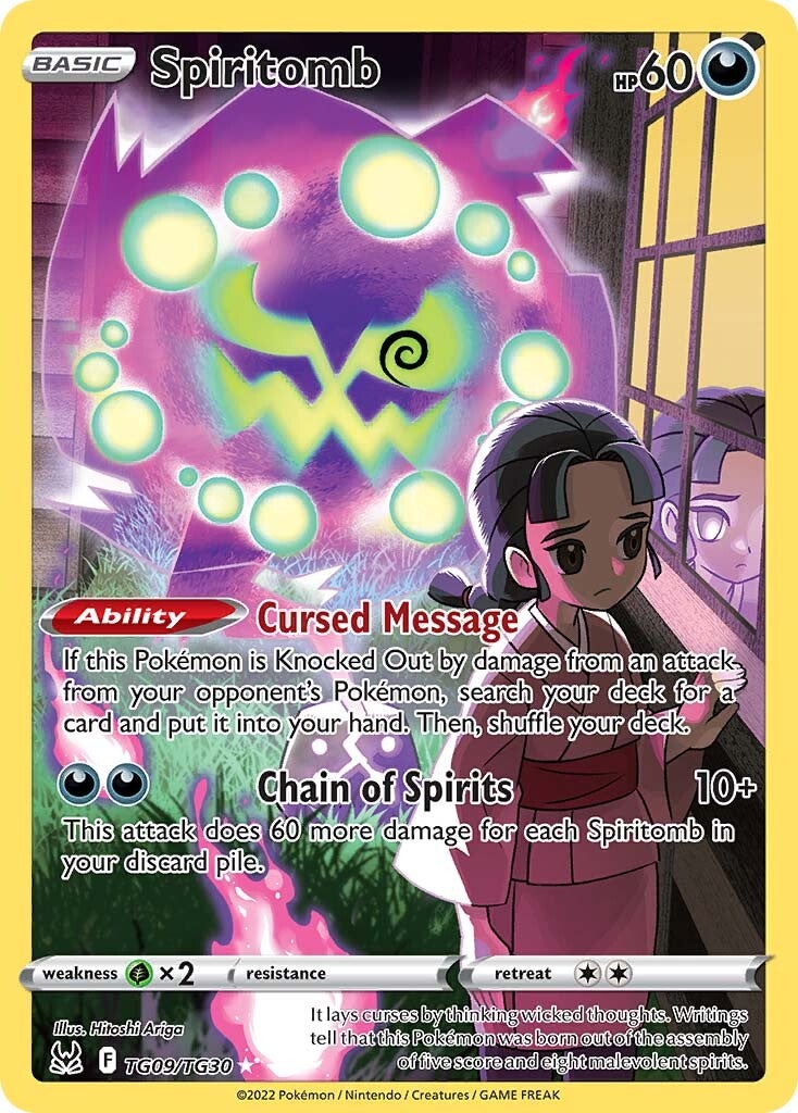 Spiritomb (TG09/TG30) [Sword & Shield: Lost Origin] | Jomio and Rueliete's Cards and Comics