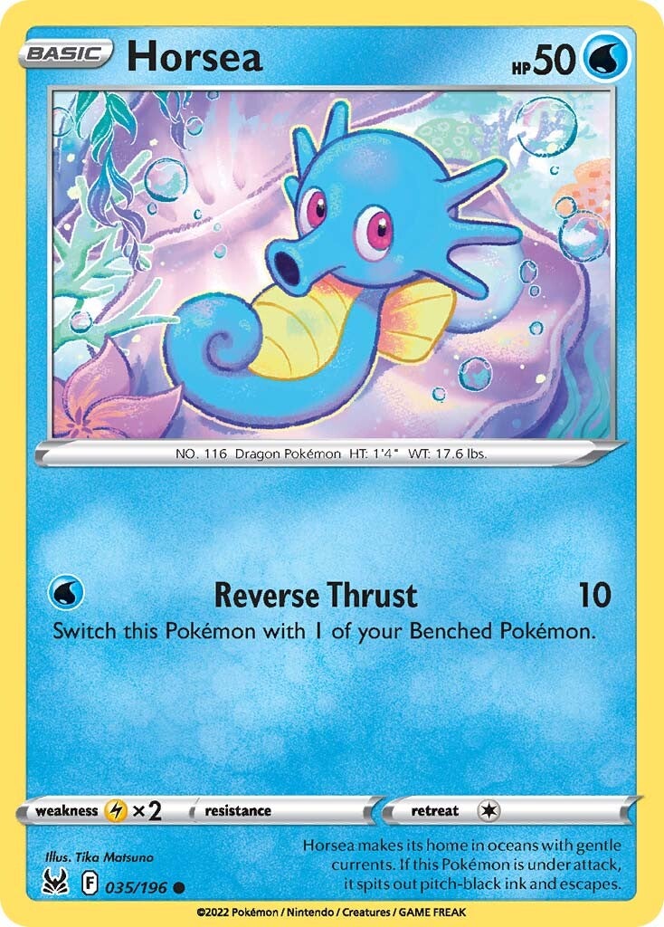 Horsea (035/196) [Sword & Shield: Lost Origin] | Jomio and Rueliete's Cards and Comics