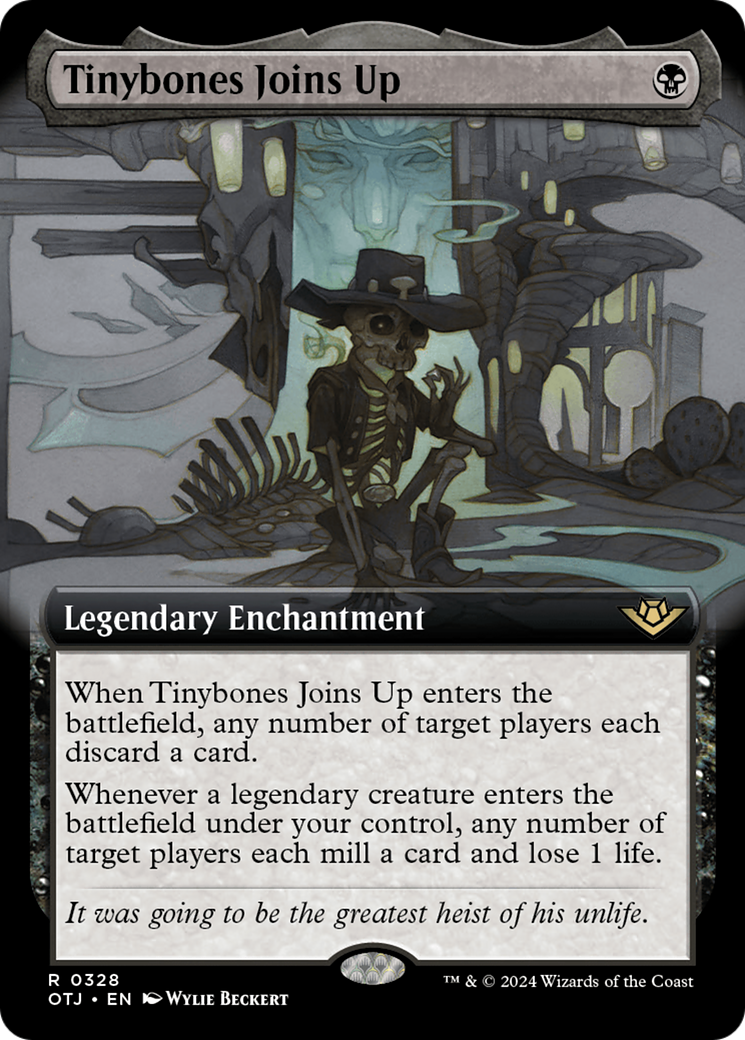 Tinybones Joins Up (Extended Art) [Outlaws of Thunder Junction] | Jomio and Rueliete's Cards and Comics